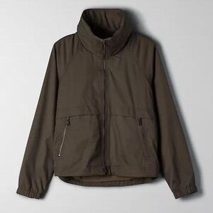 Aritzia Babaton Rain Jacket in Tuscan Olive